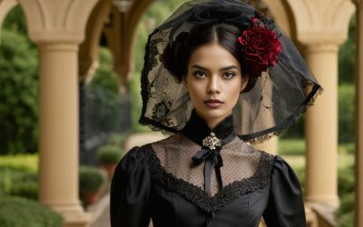 Victorian Veil – Elegant Look