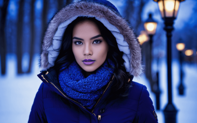 Chic Chill: Embracing the Frost with Style